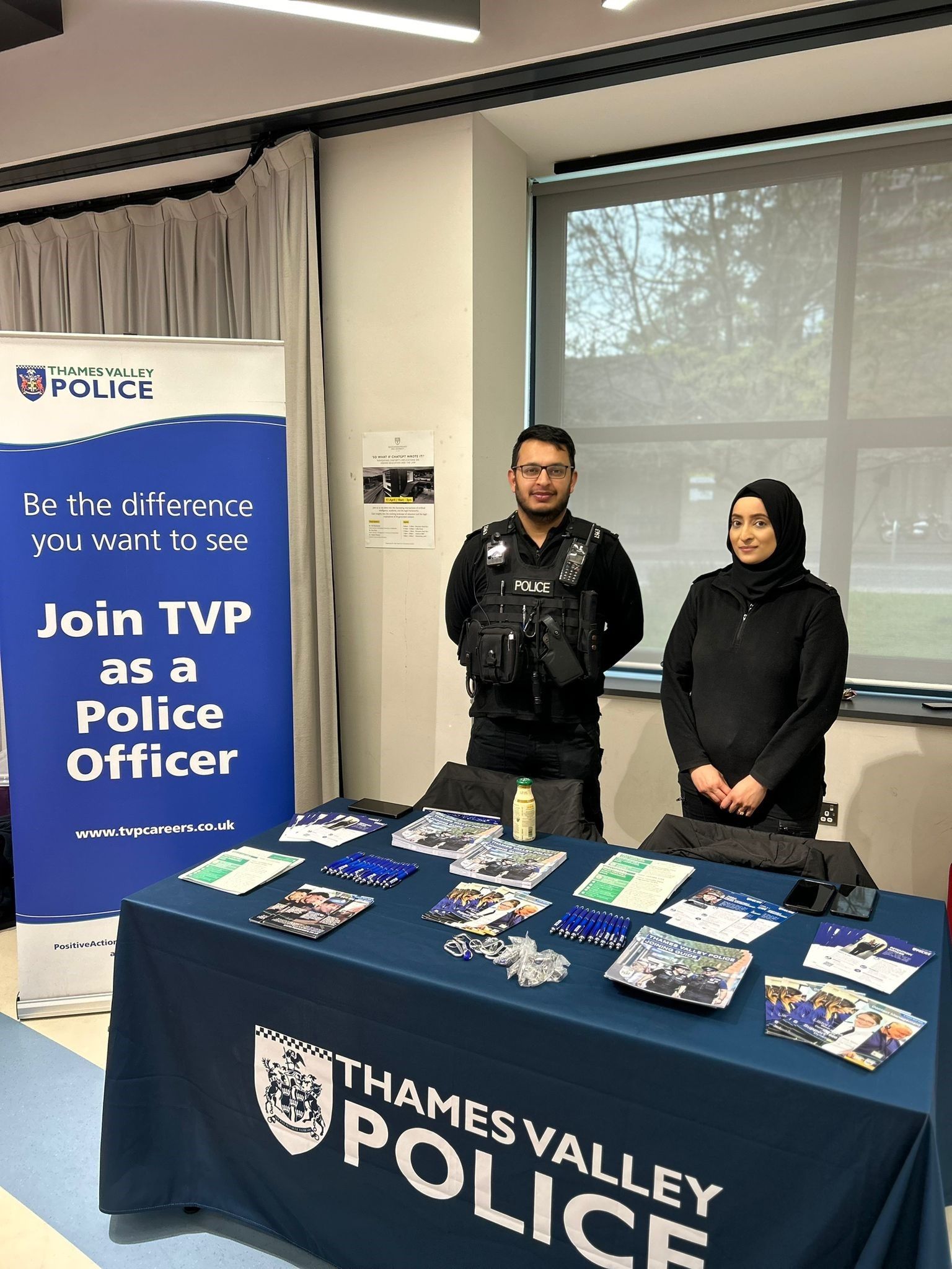 Thames Valley Police force at BNU's policing event