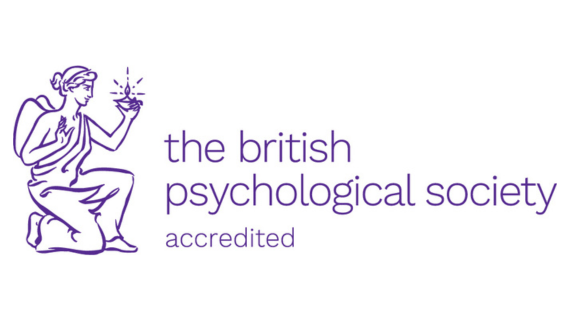 The British Psychological Society accredited logo