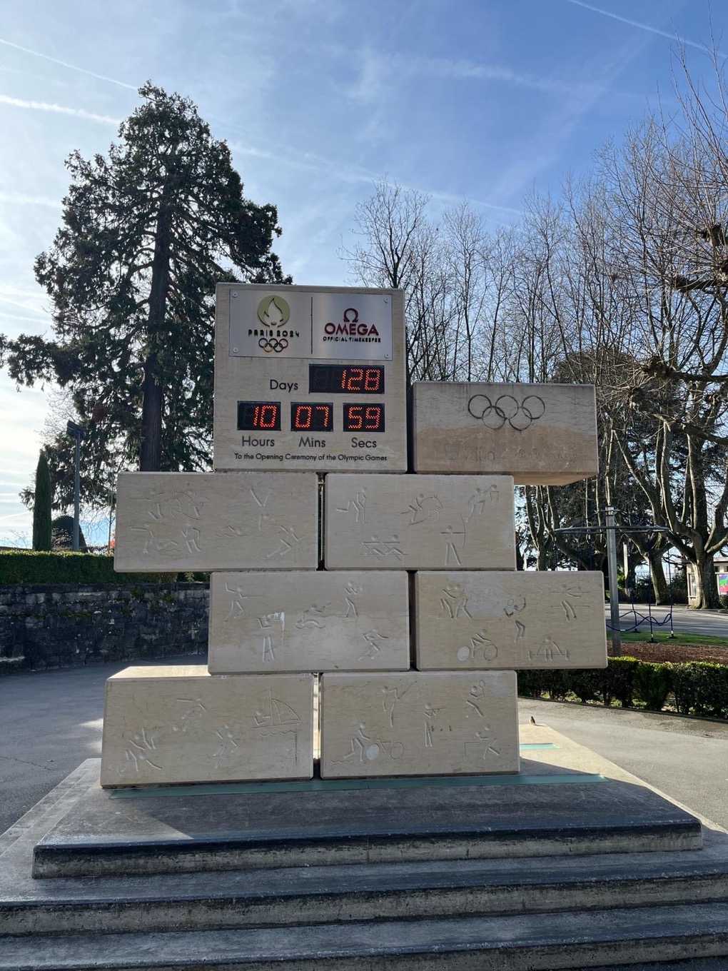 Omega Olympic Countdown Clock